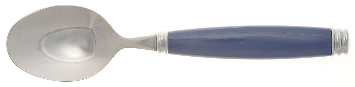 Tabletones-Blue Place/Oval Soup Spoon by Pfaltzgraff-1