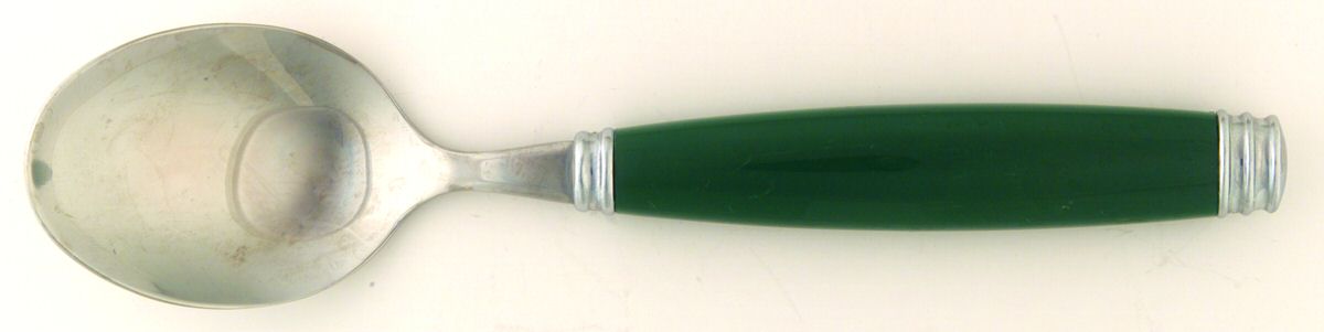 Tabletones-Green Place/Oval Soup Spoon by Pfaltzgraff-1