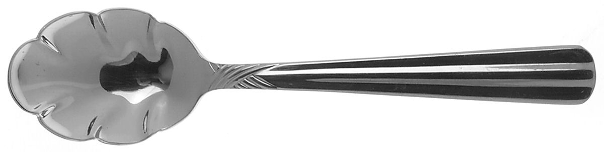 Interlace (Stainless) Sugar Shell Spoon by Pfaltzgraff-1