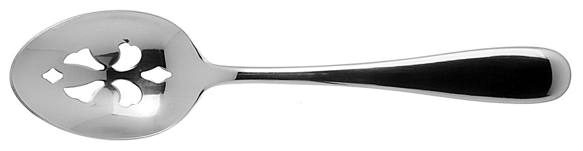 Springwater (Stainless) Pierced Tablespoon (Serving Spoon) by Pfaltzgraff-1