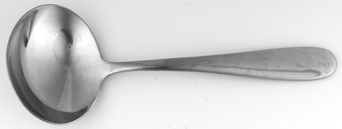 Springwater (Stainless) Solid Gravy Ladle by Pfaltzgraff-1