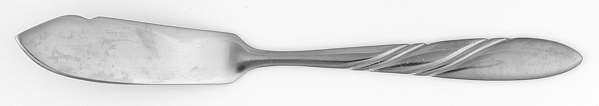 Crosscreek Flat Handle Master Butter Knife by Pfaltzgraff-1