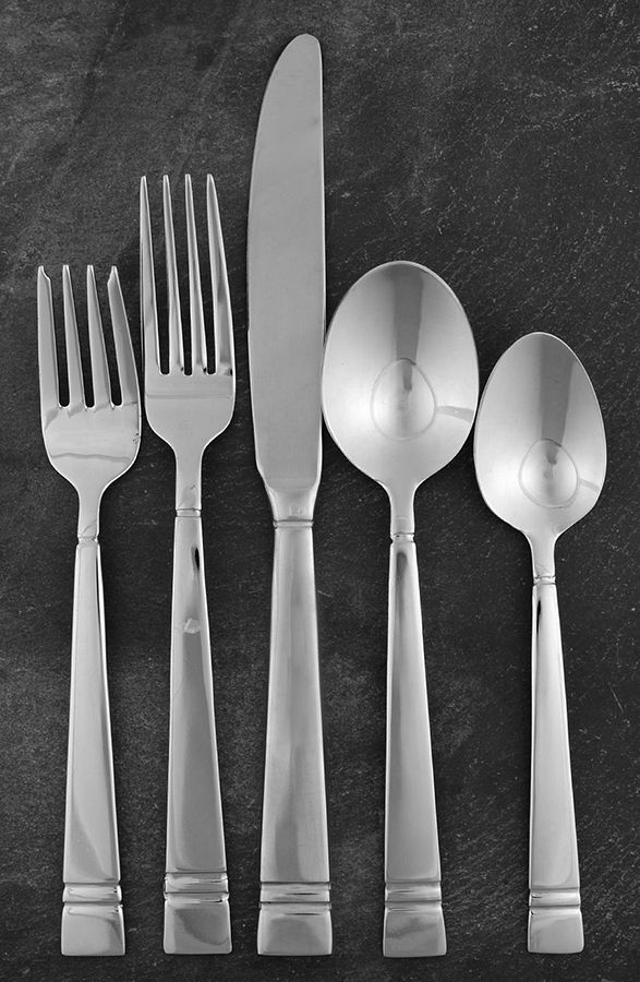 Passage (Stainless) 5 Piece Place Setting by Pfaltzgraff-1