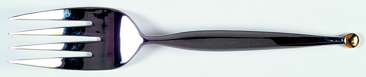 PII5 (Stainless) Solid Serving Fork by Pier 1-1