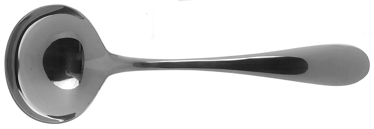 Sonya (Stainless, 18-8) Solid Gravy Ladle by Pfaltzgraff-1