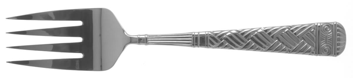 Florence Large Solid Cold Meat Serving Fork by Pfaltzgraff-1