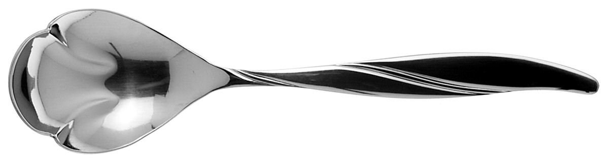 Melody (Stainless) Sugar Shell Spoon by Pfaltzgraff-1