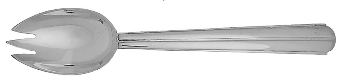 Chantaco (Silverplate) Solid Salad Serving Fork by Puiforcat-1