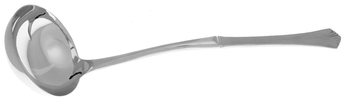 Ashcroft (Stainless) Soup Ladle with Stainless Bowl HC by Pfaltzgraff-1