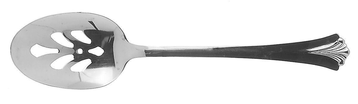 Ashcroft (Stainless) Pierced Tablespoon (Serving Spoon) by Pfaltzgraff-1