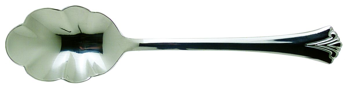 Ashcroft (Stainless) Sugar Shell Spoon by Pfaltzgraff-1