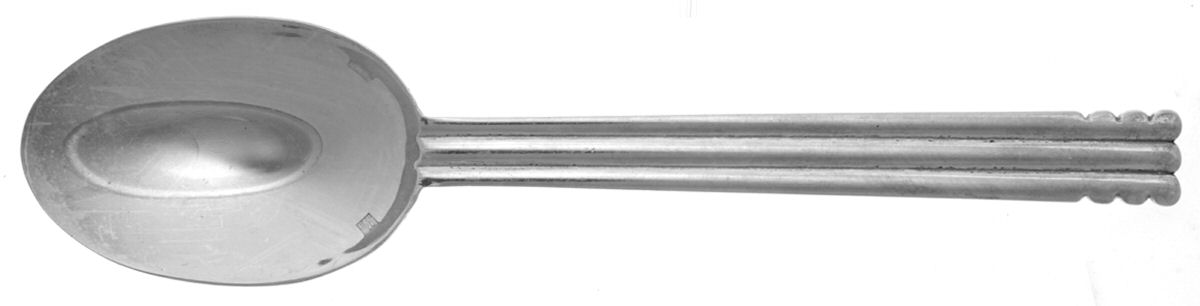 Nantes (Silverplate) Place/Oval Soup Spoon by Puiforcat-1