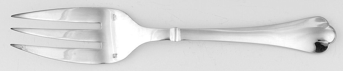 Cardinal (Silverplate) Medium Solid Cold Meat Serving Fork by Puiforcat-1