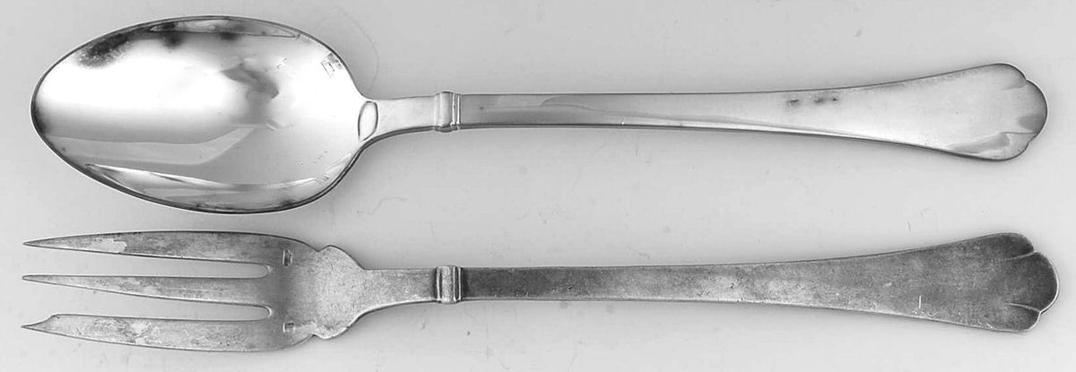Cardinal (Silverplate) Solid Serving Set by Puiforcat-1