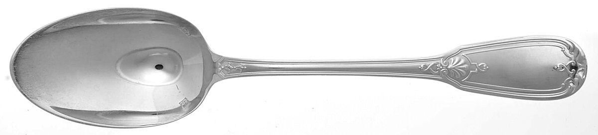 Lavalliere (Silverplate) Dessert/Oval Soup Spoon by Puiforcat-1