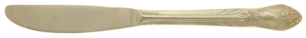Antoinette (Gold Electroplate) Modern Solid Knife by Present-1