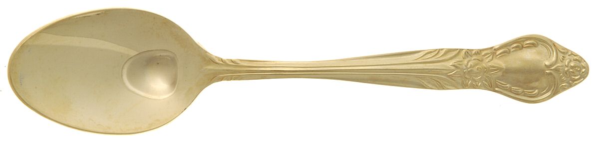 Antoinette (Gold Electroplate) Teaspoon by Present-1