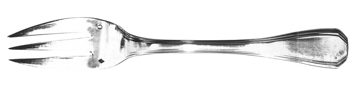 Beaulieu (Sterling) Individual Solid Fish Fork by Puiforcat-1