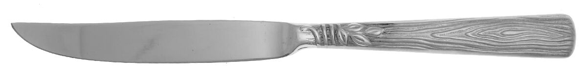 Naturewood (Stainless) Steak Knife Individual Solid No Serrate HC by Pfaltzgraff-1