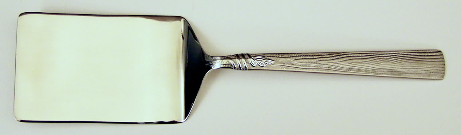 Naturewood (Stainless) Lasagna Server with Stainless Blade by Pfaltzgraff-1