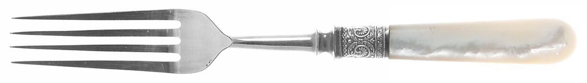 Flatware (Plated Bolster) Fork by Pearl Handle-1