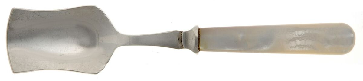 Flatware (Plated Bolster) Solid Bon Bon Spoon by Pearl Handle-1