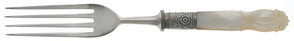 Flatware (Plated Bolster) Fork by Pearl Handle-1