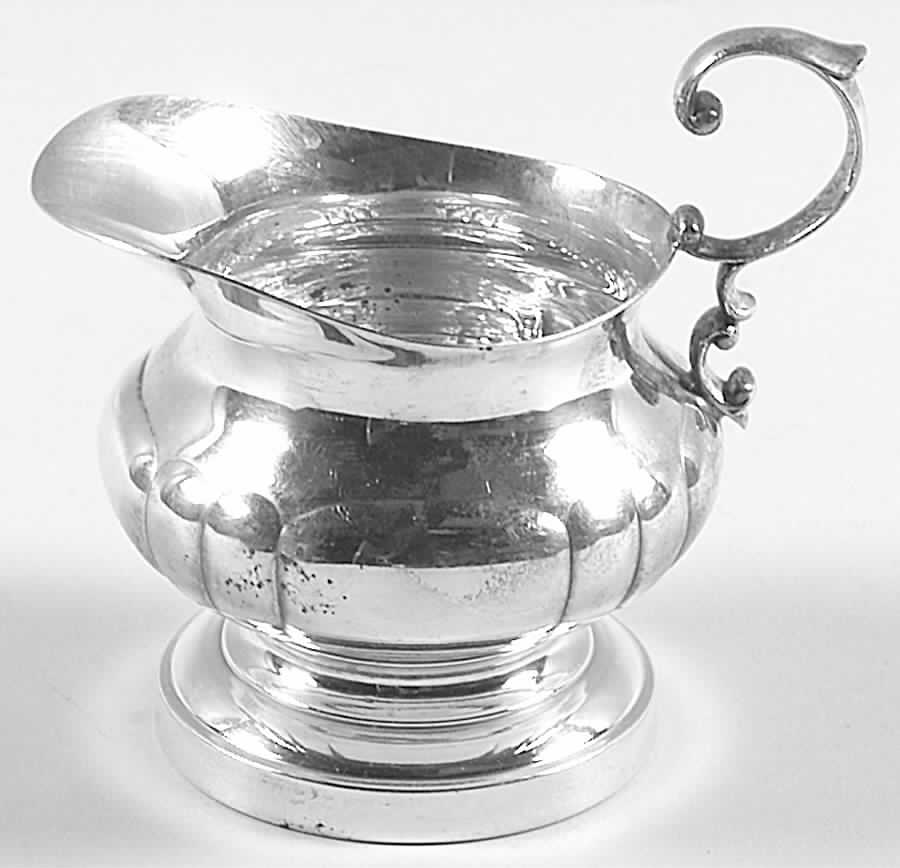 Georgian (Sterling, Hollowware) Mini Creamer by Poole Silver -1