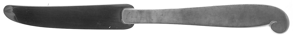 Nordic (Sterling) Dessert Knife with Stainless Blade by Porter Blanchard-1