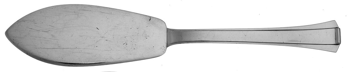 Papyrus (Sterling) Large Solid Fish Serving Knife by Puiforcat-1