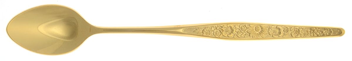 Golden Marguerite (Gold Electroplate) Iced Tea Spoon by Present-1