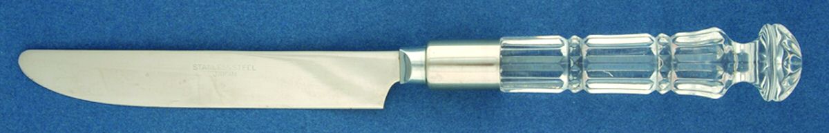 PHF1 (Stainless, Crystal) New French Hollow Knife by Princess House-1