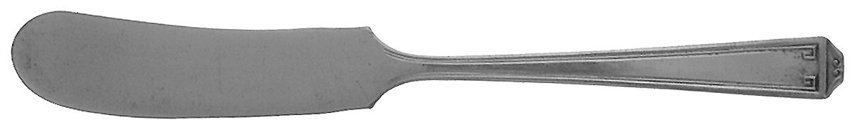 PPP1 (SILVERPLATE) Flat Handle Butter Spreader by Precision-1