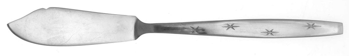 PTC5 (STAINLESS) Flat Handle Master Butter Knife by Present-1