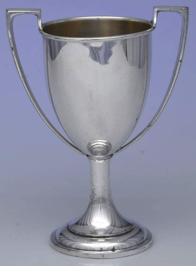Silverplate Hollowware Presentation Trophy/Loving Cup by Pairpoint Mfg Co-1