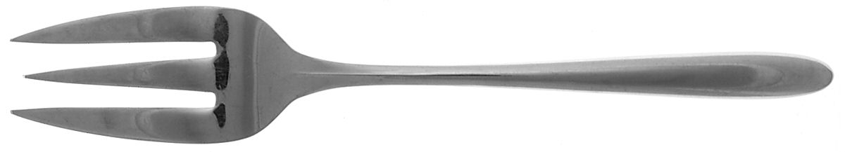 Audrey (Stainless) Large Solid Cold Meat Serving Fork by Pottery Barn-1