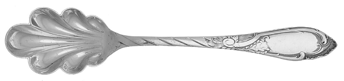 P7R1 (Silverplate) Sugar Shell Spoon by Prunus-1