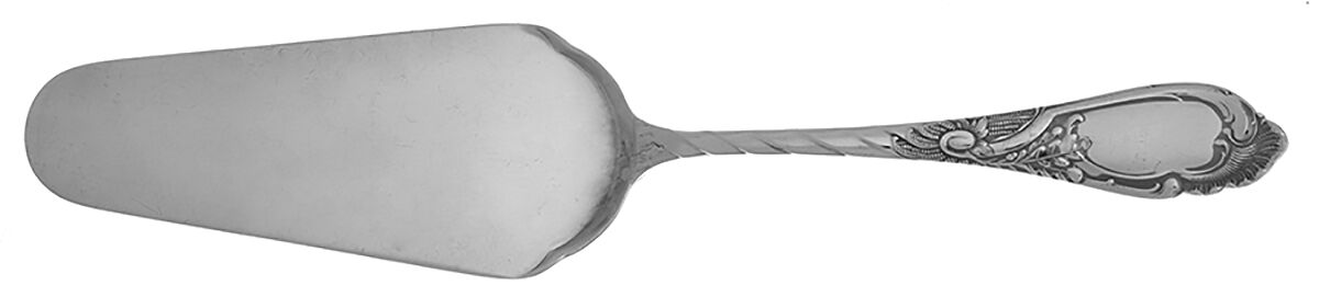 P7R1 (Silverplate) Solid Pie Server by Prunus-1