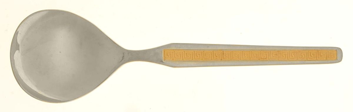 P1r1 (Stainless, Gold Accent) Teaspoon by Prinz-1