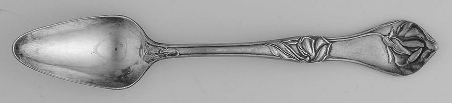 Sweet Pea (Silverplate) Fruit/Orange Spoon by Sears Roebuck-1