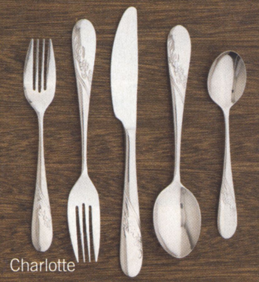 Charlotte (Stainless) Fork by Pfaltzgraff-1