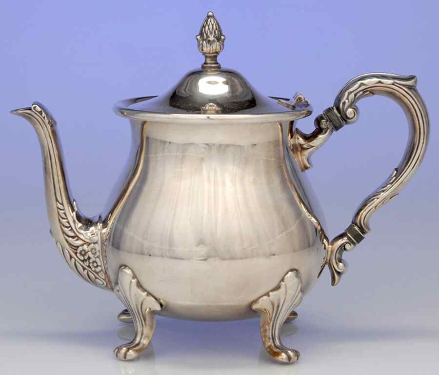 110 (Silverplate, Hollowware) Teapot by Poole Silver -1