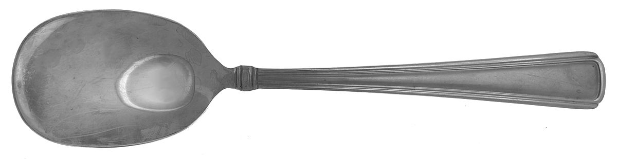 Satin Chalfonte (Stainless) Sugar Spoon by Pfaltzgraff-1