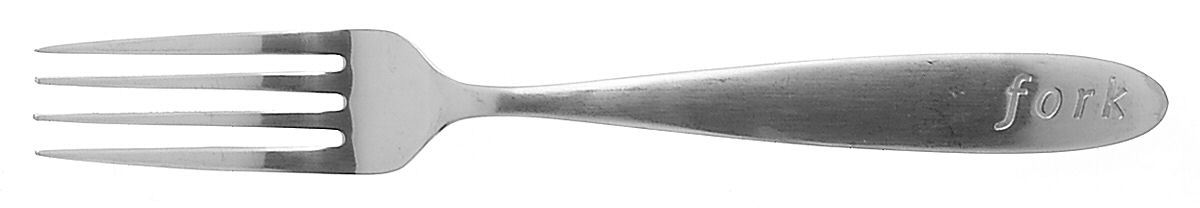 Print (Stainless) Fork by Pottery Barn-1