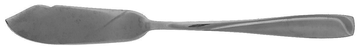 Satin Newtown (Stainless) Flat Handle Master Butter Knife by Pfaltzgraff-1