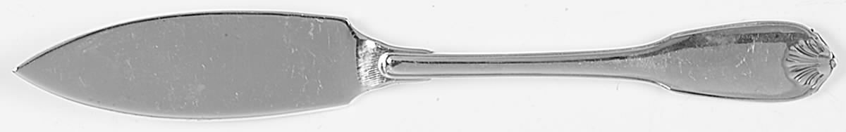 Sevigne (Sterling, Old) Individual Solid Fish Knife by Puiforcat-1