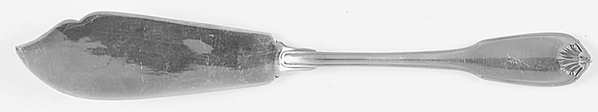 Sevigne (Sterling, Old) Flat Handle Master Butter Knife by Puiforcat-1