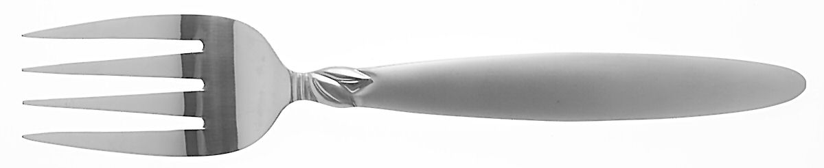 Satin Laurel (Stainless) Solid Serving Fork by Pfaltzgraff-1