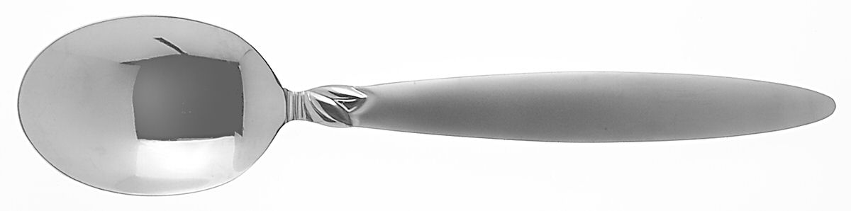 Satin Laurel (Stainless) Solid Serving Spoon by Pfaltzgraff-1