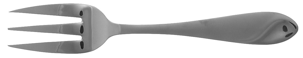 Sand & Seas (Stainless) Medium Solid Cold Meat Serving Fork by Pfaltzgraff-1